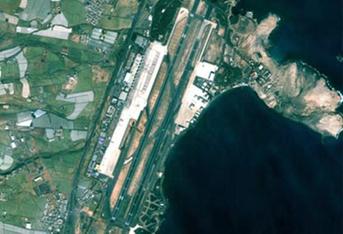 Luftaufnahme vom Flughaven Gran Canaria